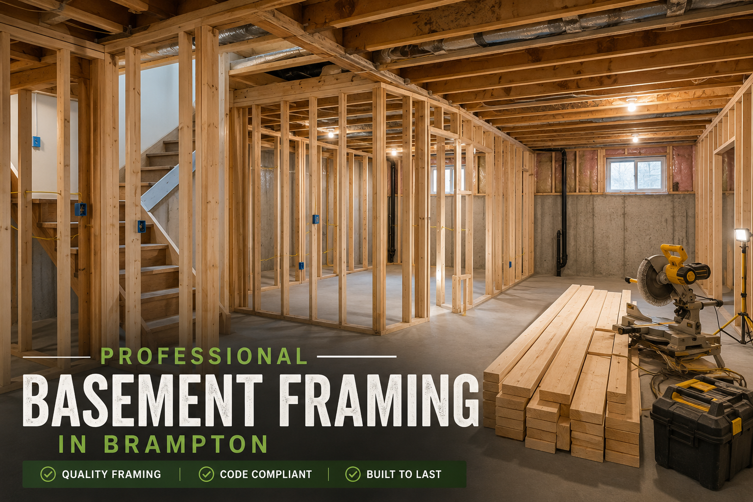 Basement renovation services GTA